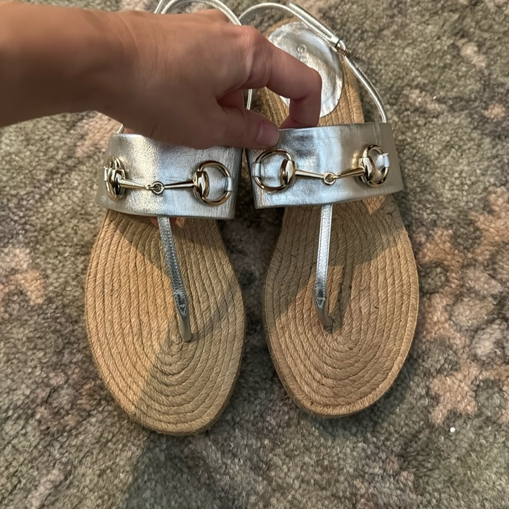 Gucci espadrille sandals